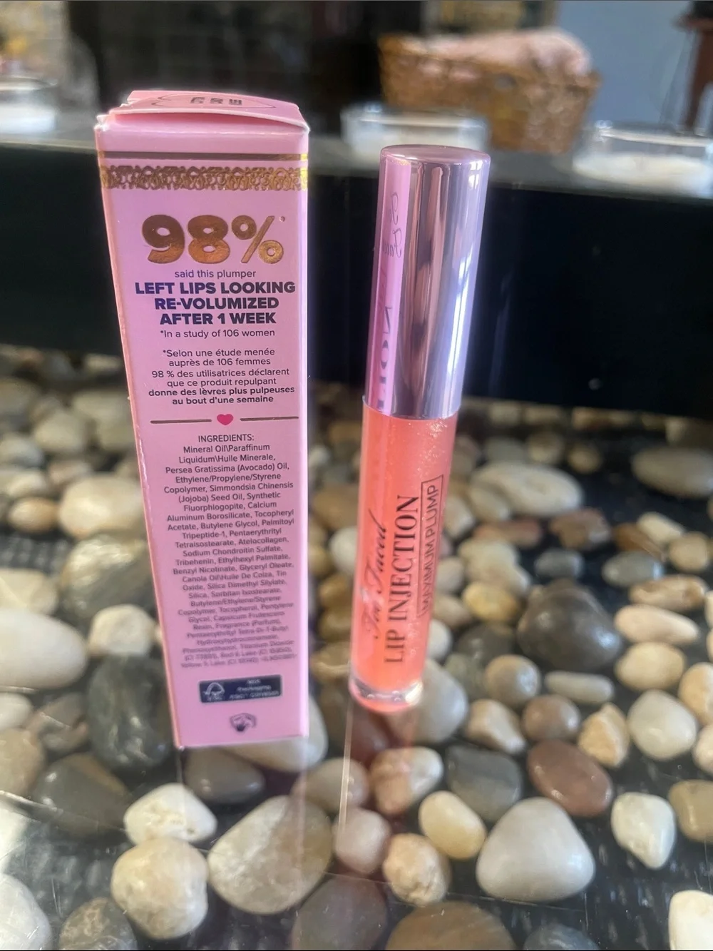 Too Faced Lip Injection Maximum Plump in Cotton Candy Kisses